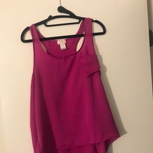 Magenta Tank Top